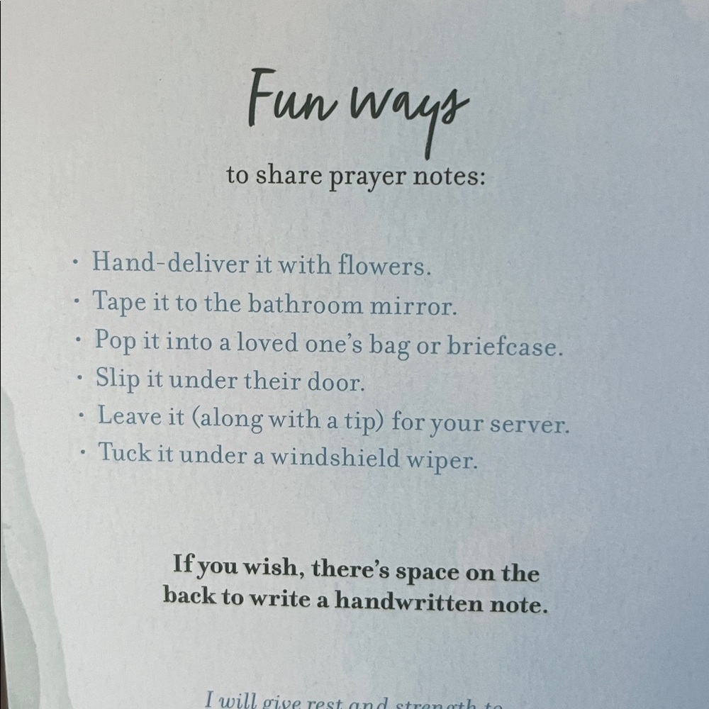 100 Pass-Along Notes of Encouragement Love by Max Lucado on Peace & Rest - Picture 8 of 8